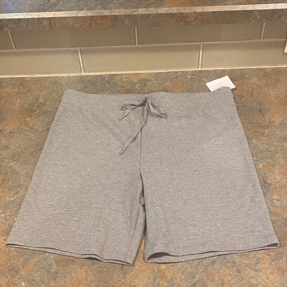 American Eagle Outfitters Heather Gray Lounge Shorts Size Large NWT